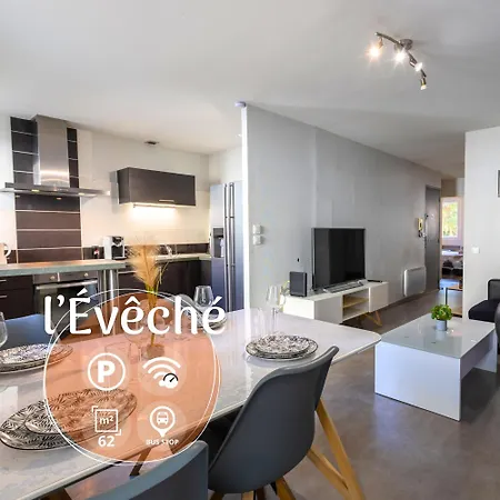 Apartment L'eveche - T3 Spacieux & Traversant En Hypercentre *